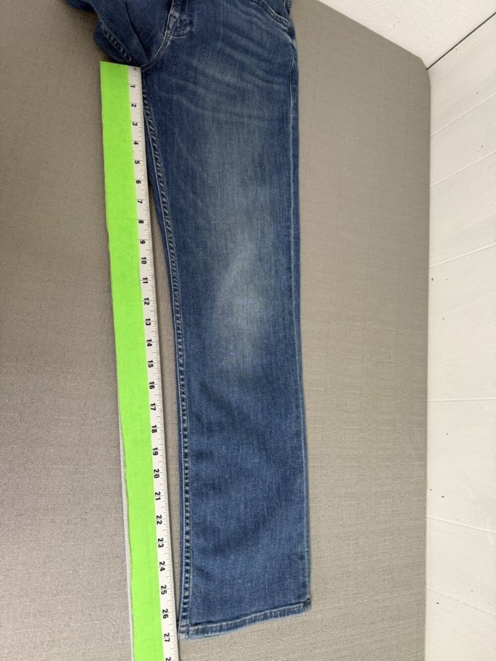 Mother The Mid Rise Rider Ankle Jeans In Wish On A Star Straight Crop Size 29 - Picture 10 of 16